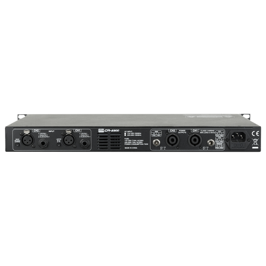 DAP CA-2300 Kompakter 2-Kanal-Verstärker (2x 300 W) Digital Amp