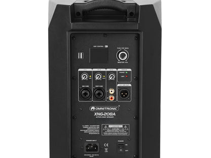 OMNITRONIC XNG-208A 2-Wege Lautsprecher, aktiv, DSP
