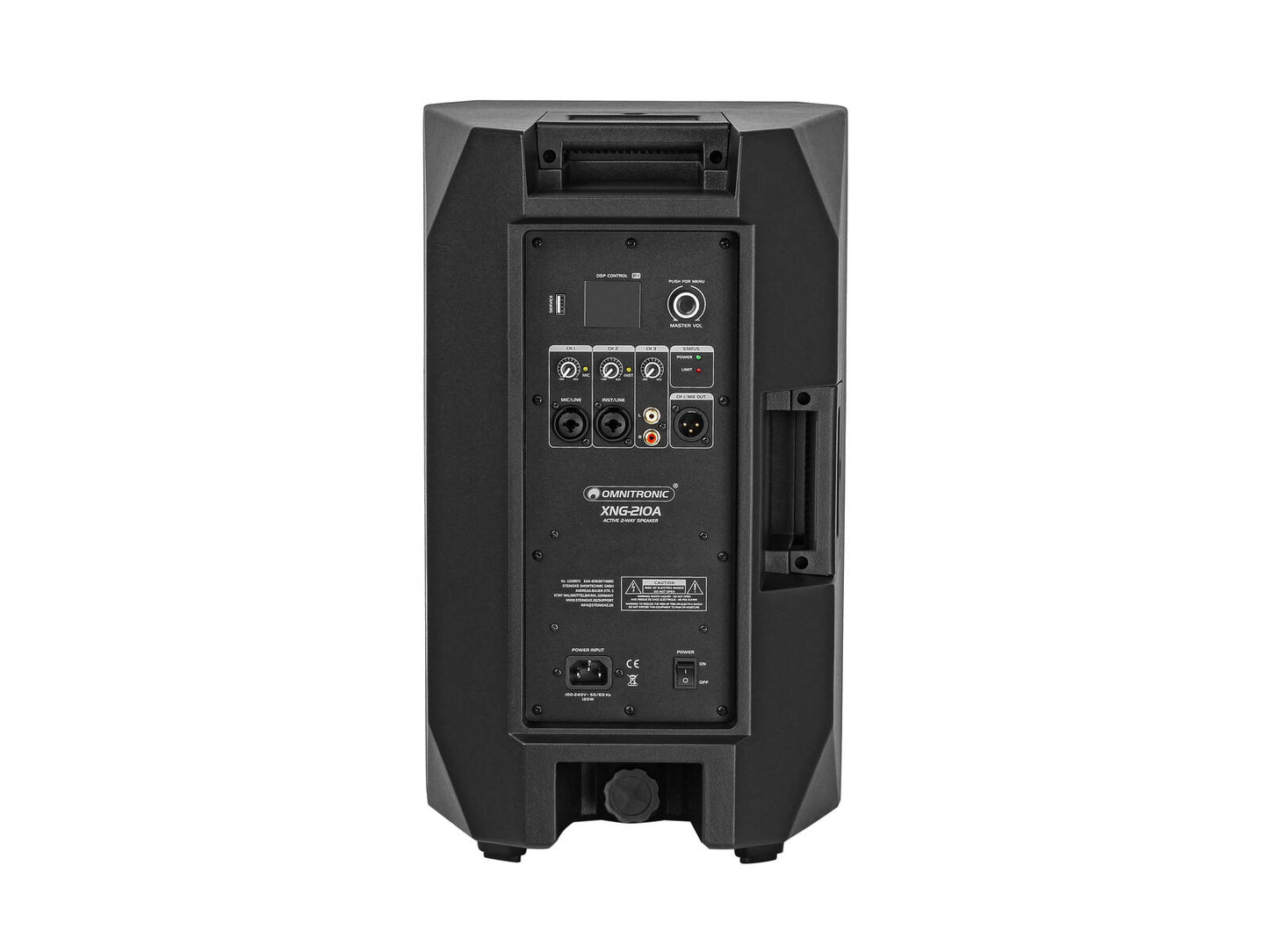 OMNITRONIC XNG-210A 2-Wege Lautsprecher, aktiv, DSP
