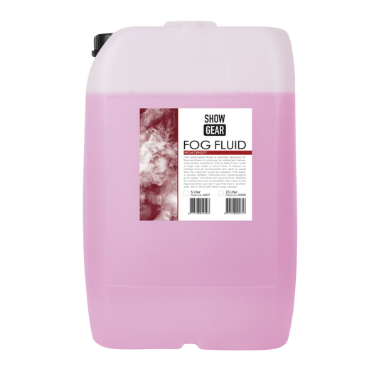 Showgear Nebelfluid, hohe Dichte 25 Liter - hochkonzentriert