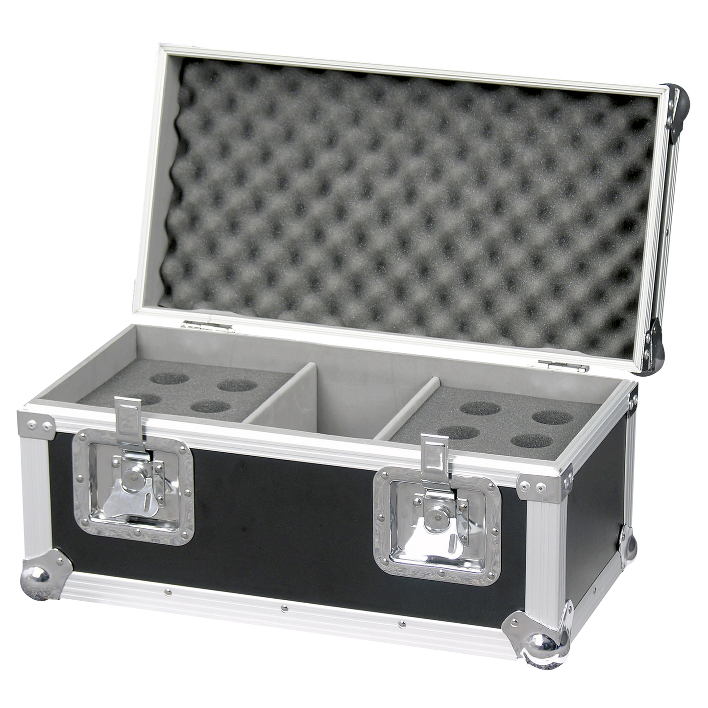 Mikrocase für 12 Mikros Transportcase Mikrophone